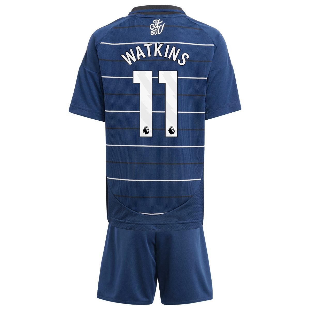 Aston Villa Jerseys - Official aston villa adidas third minikit 2024-25 with watkins 11 printing Collection for AVFC Fans