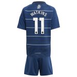 Aston Villa Jerseys - Official aston villa adidas third minikit 2024-25 with watkins 11 printing Collection for AVFC Fans