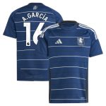 Aston Villa Jerseys - Official aston villa adidas third shirt 2024-25 – kids with a.garcía 16 printing Collection for AVFC Fans