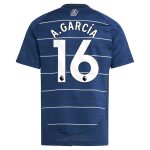 Aston Villa Jerseys - Official aston villa adidas third shirt 2024-25 – kids with a.garcía 16 printing Collection for AVFC Fans