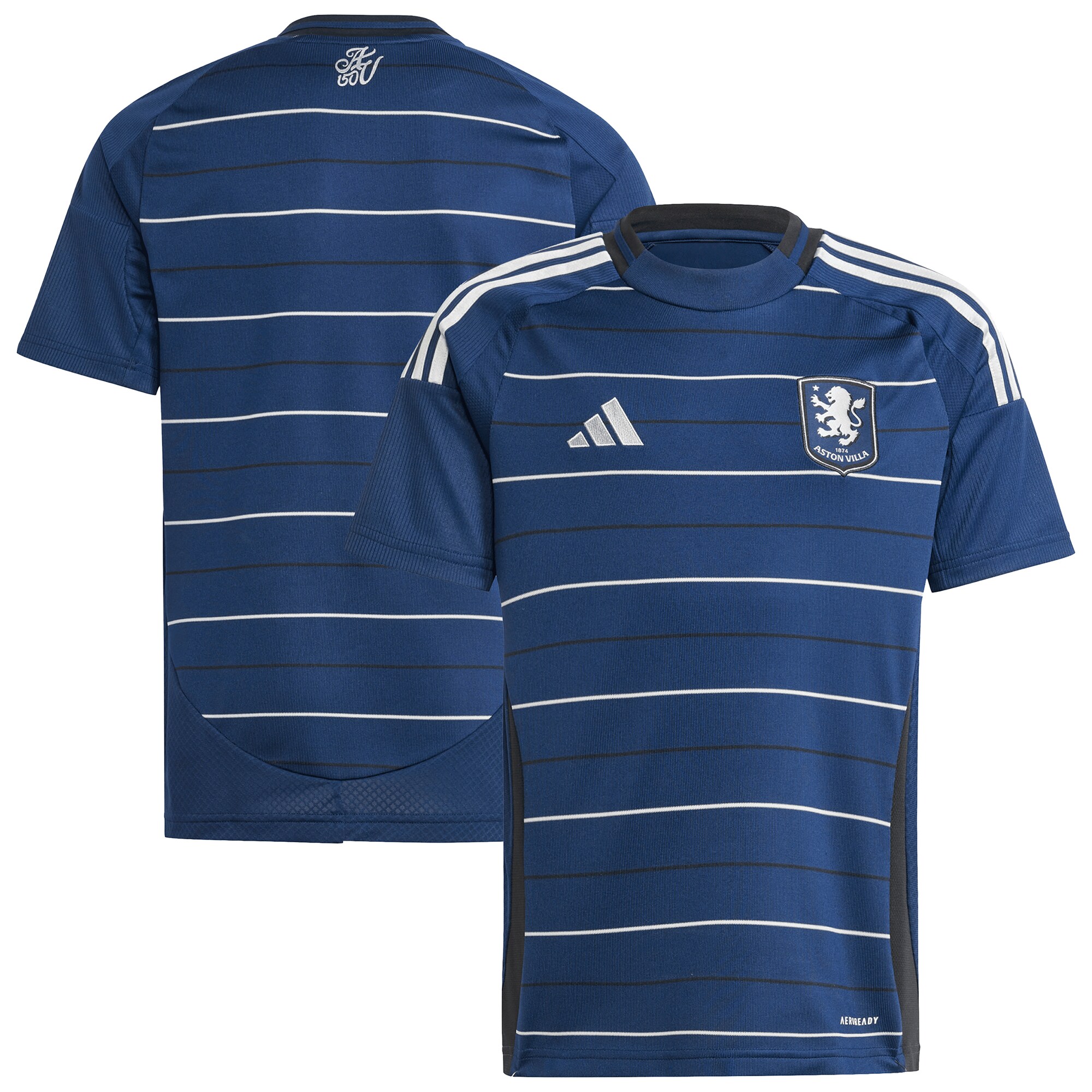 Aston Villa Jerseys - Official aston villa adidas third shirt 2024-25 – kids with custom printing Collection for AVFC Fans