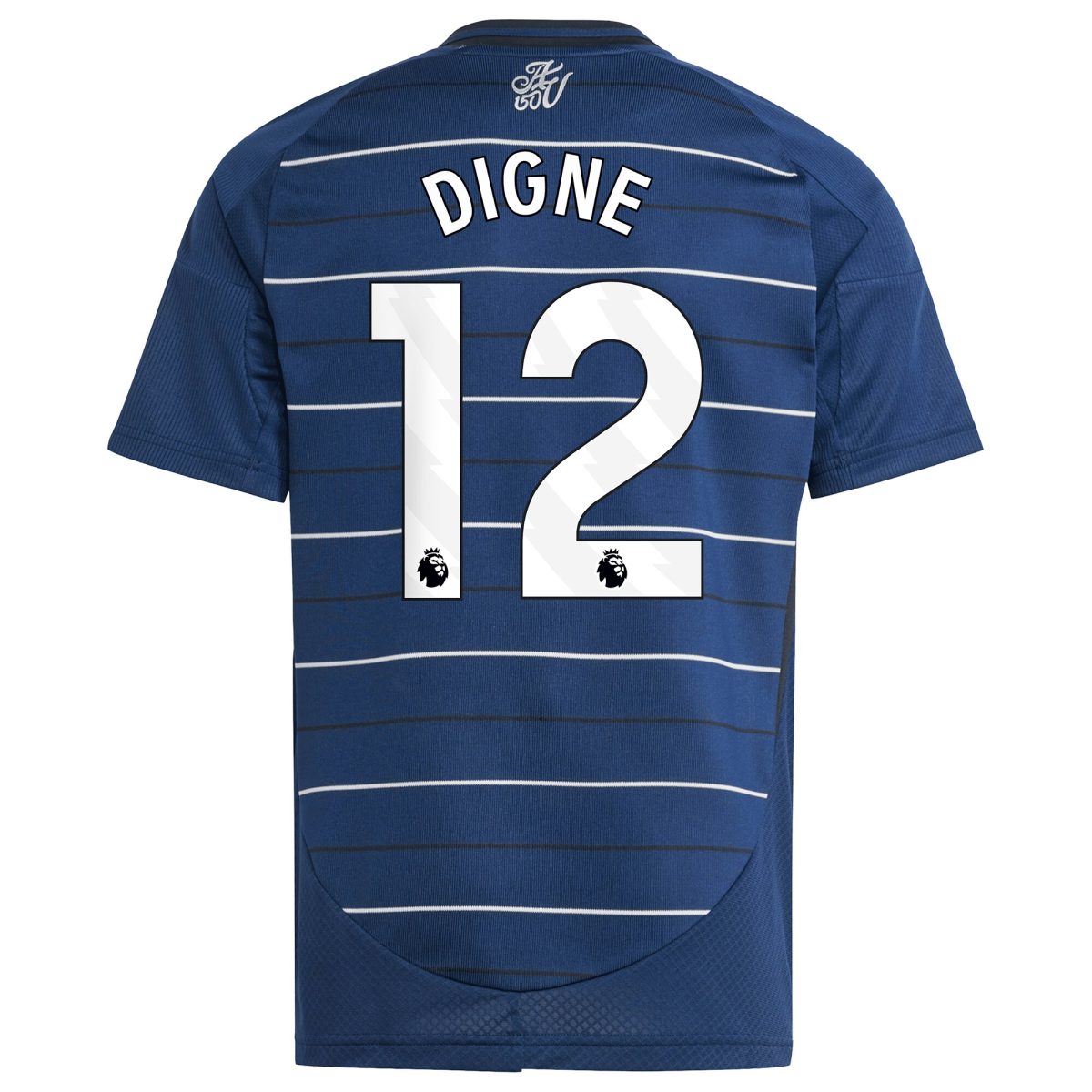 Aston Villa Jerseys - Official aston villa adidas third shirt 2024-25 – kids with digne 12 printing Collection for AVFC Fans