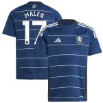 Aston Villa Jerseys - Official aston villa adidas third shirt 2024-25 – kids with malen 17 printing Collection for AVFC Fans