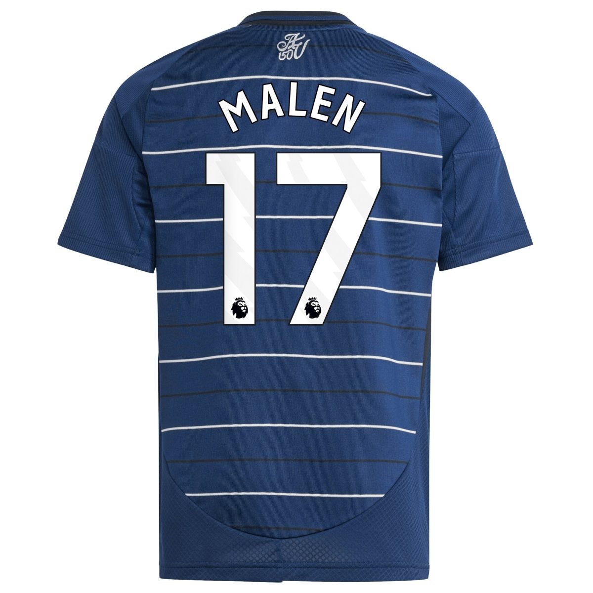 Aston Villa Jerseys - Official aston villa adidas third shirt 2024-25 – kids with malen 17 printing Collection for AVFC Fans