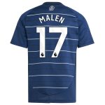 Aston Villa Jerseys - Official aston villa adidas third shirt 2024-25 – kids with malen 17 printing Collection for AVFC Fans