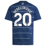 Aston Villa Jerseys - Official aston villa adidas third shirt 2024-25 – kids with nedeljković 20 printing Collection for AVFC Fans