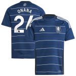 Aston Villa Jerseys - Official aston villa adidas third shirt 2024-25 – kids with onana 24 printing Collection for AVFC Fans