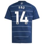 Aston Villa Jerseys - Official aston villa adidas third shirt 2024-25 – kids with pau 14 printing Collection for AVFC Fans