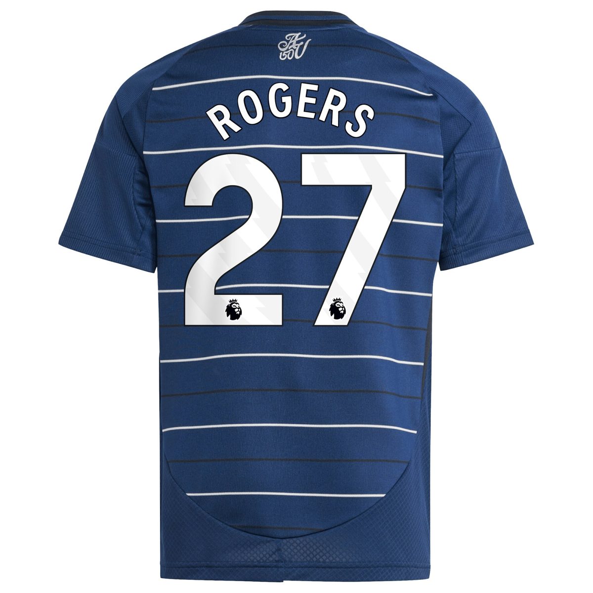 Aston Villa Jerseys - Official aston villa adidas third shirt 2024-25 – kids with rogers 27 printing Collection for AVFC Fans