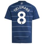 Aston Villa Jerseys - Official aston villa adidas third shirt 2024-25 – kids with tielemans 8 printing Collection for AVFC Fans