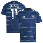 Aston Villa Jerseys - Official aston villa adidas third shirt 2024-25 – kids with watkins 11 printing Collection for AVFC Fans