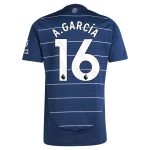 Aston Villa Jerseys - Official aston villa adidas third shirt 2024-25 with a.garcía 16 printing Collection for AVFC Fans