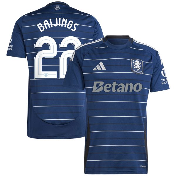 Aston Villa Jerseys - Official aston villa adidas third shirt 2024-25 with baijings 22 cup printing Collection for AVFC Fans