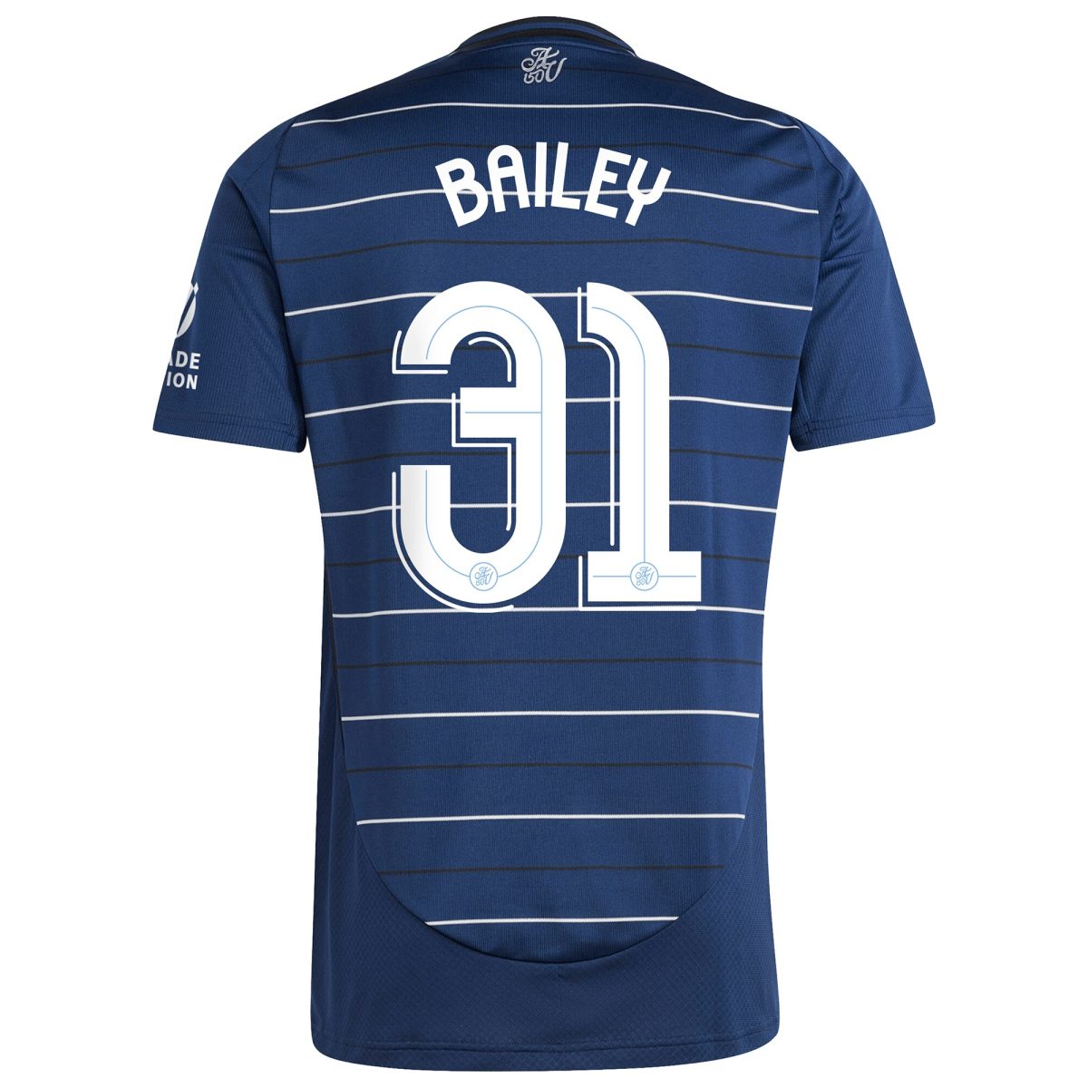 Aston Villa Jerseys - Official aston villa adidas third shirt 2024-25 with bailey 31 cup printing Collection for AVFC Fans