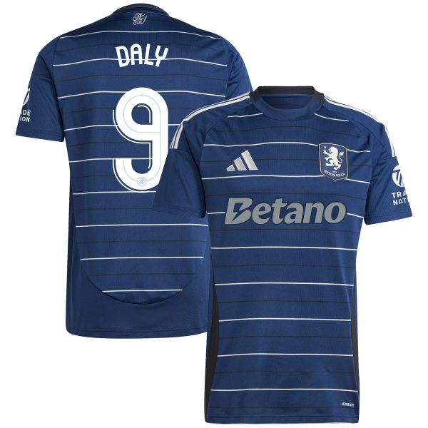 Aston Villa Jerseys - Official aston villa adidas third shirt 2024-25 with daly 9 cup printing Collection for AVFC Fans