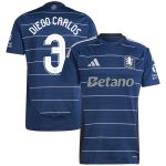 Aston Villa Jerseys - Official aston villa adidas third shirt 2024-25 with diego carlos 3 cup printing Collection for AVFC Fans
