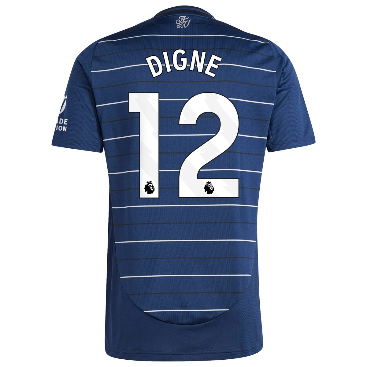 Aston Villa Jerseys - Official aston villa adidas third shirt 2024-25 with digne 12 printing Collection for AVFC Fans