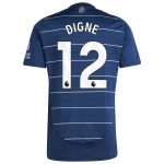 Aston Villa Jerseys - Official aston villa adidas third shirt 2024-25 with digne 12 printing Collection for AVFC Fans