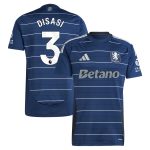 Aston Villa Jerseys - Official aston villa adidas third shirt 2024-25 with disasi 3 printing Collection for AVFC Fans