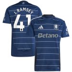 Aston Villa Jerseys - Official aston villa adidas third shirt 2024-25 with j. ramsey 41 printing Collection for AVFC Fans