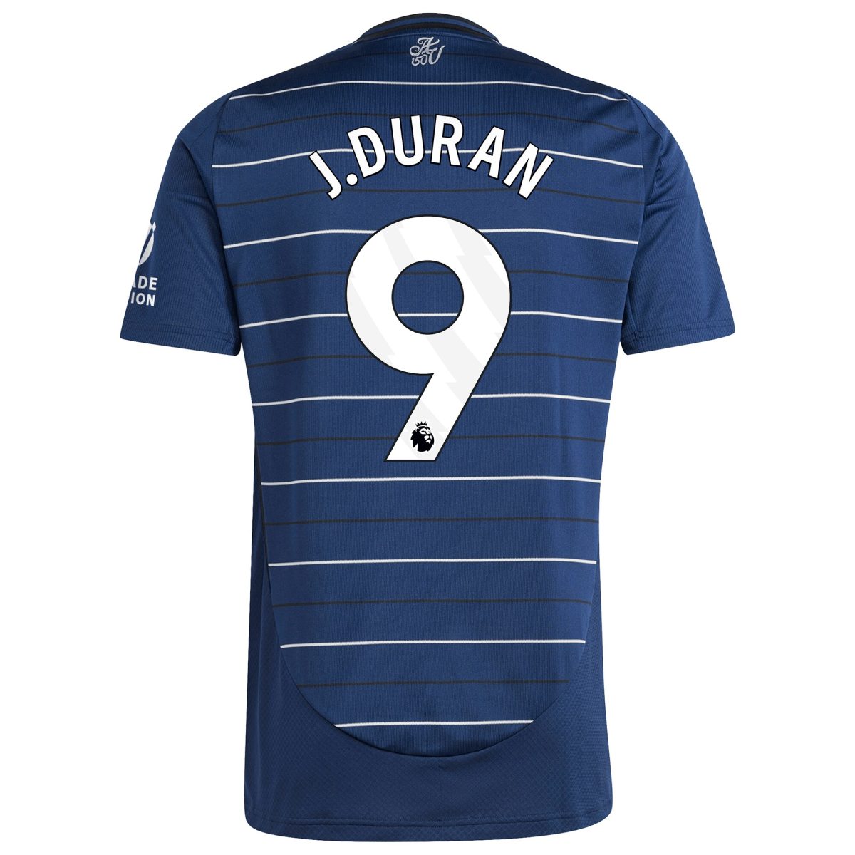 Aston Villa Jerseys - Official aston villa adidas third shirt 2024-25 with j.duran 9 printing Collection for AVFC Fans