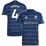 Aston Villa Jerseys - Official aston villa adidas third shirt 2024-25 with konsa 4 printing Collection for AVFC Fans