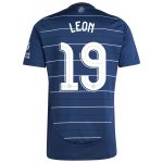 Aston Villa Jerseys - Official aston villa adidas third shirt 2024-25 with leon 19 cup printing Collection for AVFC Fans