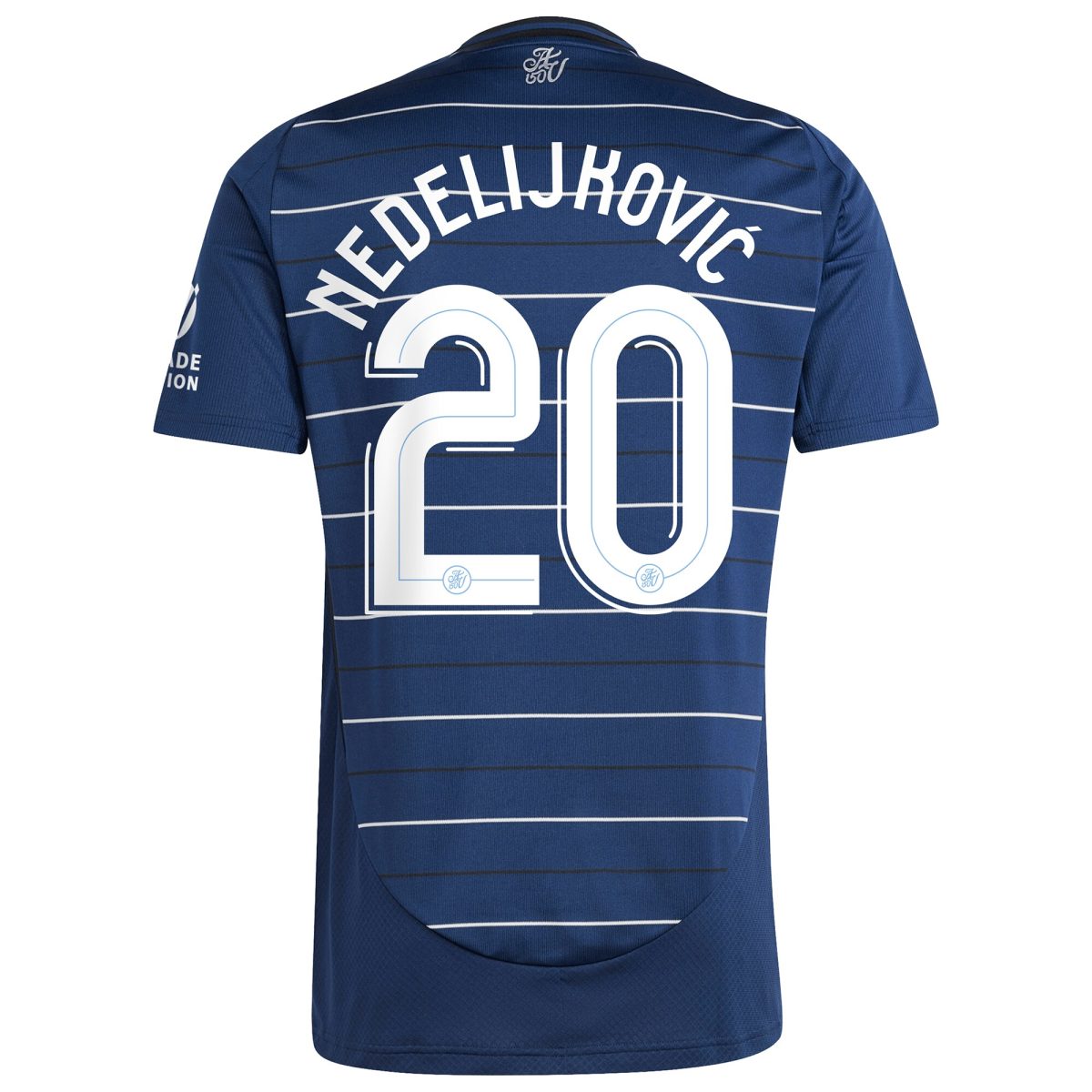 Aston Villa Jerseys - Official aston villa adidas third shirt 2024-25 with nedeljković 20 cup printing Collection for AVFC Fans