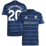 Aston Villa Jerseys - Official aston villa adidas third shirt 2024-25 with nedeljković 20 printing Collection for AVFC Fans
