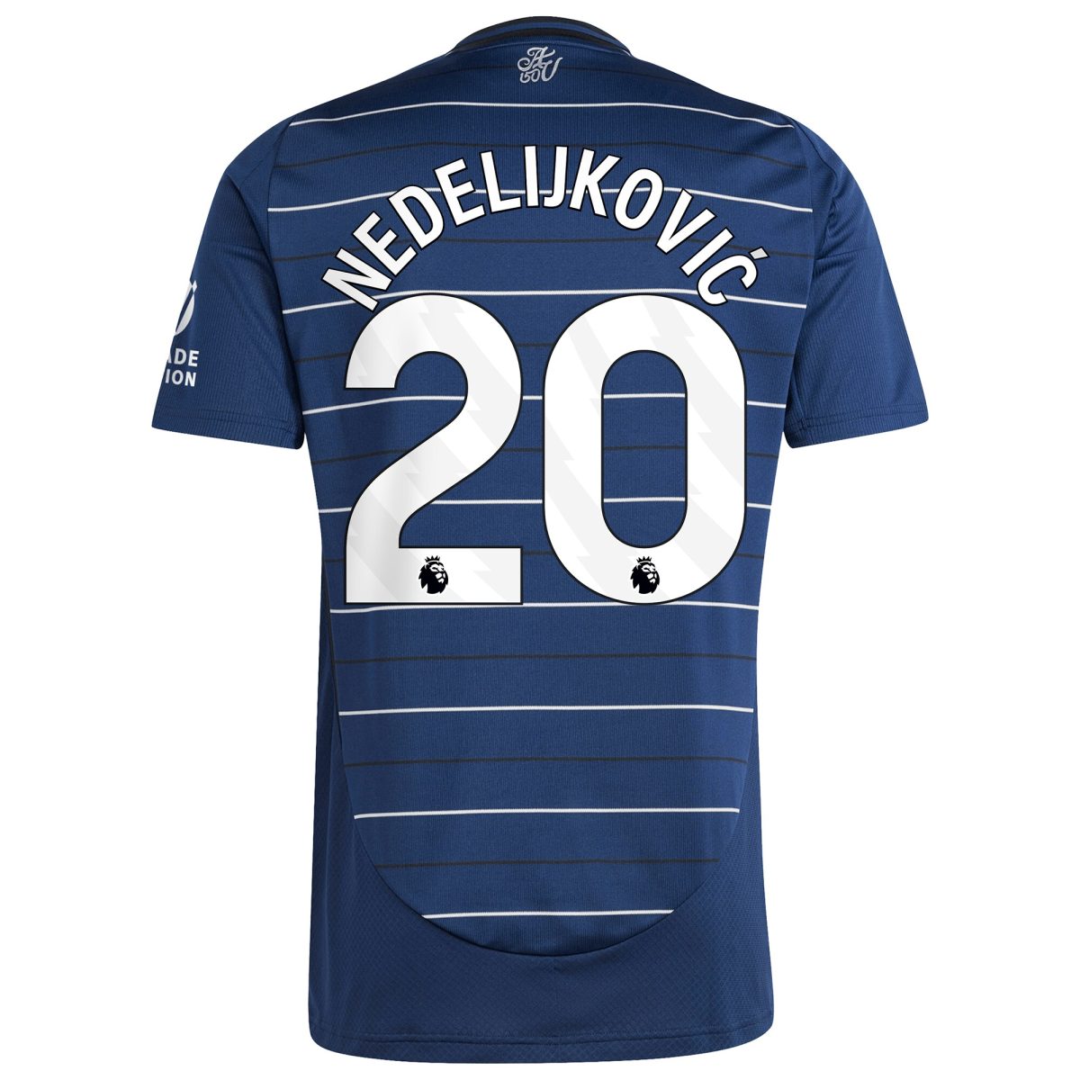 Aston Villa Jerseys - Official aston villa adidas third shirt 2024-25 with nedeljković 20 printing Collection for AVFC Fans