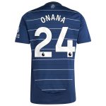 Aston Villa Jerseys - Official aston villa adidas third shirt 2024-25 with onana 24 printing Collection for AVFC Fans