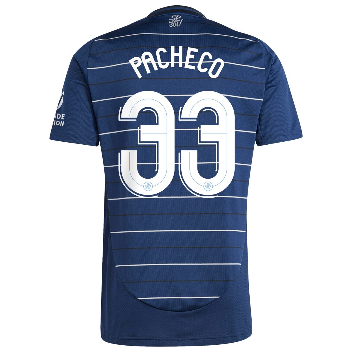 Aston Villa Jerseys - Official aston villa adidas third shirt 2024-25 with pacheco 33 cup printing Collection for AVFC Fans