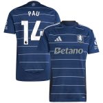 Aston Villa Jerseys - Official aston villa adidas third shirt 2024-25 with pau 14 printing Collection for AVFC Fans
