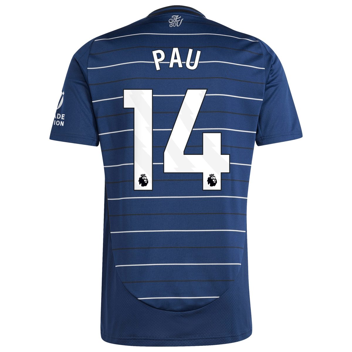 Aston Villa Jerseys - Official aston villa adidas third shirt 2024-25 with pau 14 printing Collection for AVFC Fans