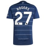 Aston Villa Jerseys - Official aston villa adidas third shirt 2024-25 with rogers 27 printing Collection for AVFC Fans