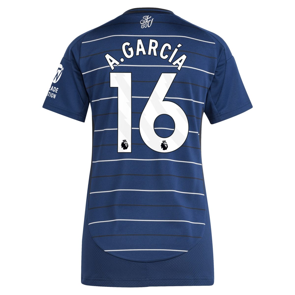 Aston Villa Jerseys - Official aston villa adidas third shirt 2024-25 – womens with a.garcía 16 printing Collection for AVFC Fans