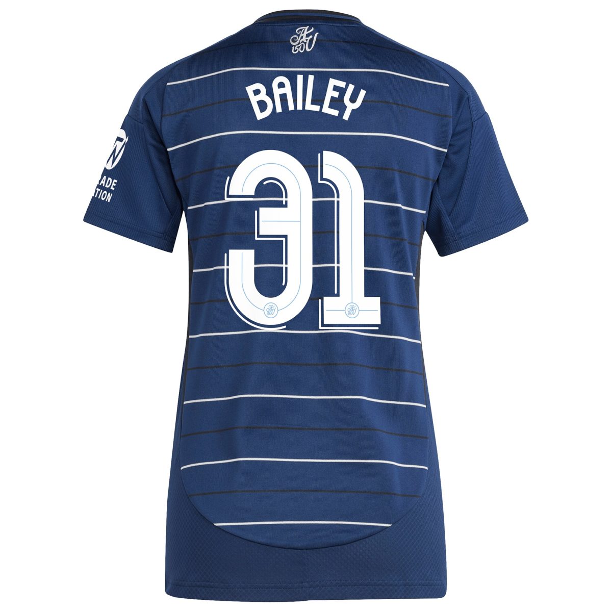 Aston Villa Jerseys - Official aston villa adidas third shirt 2024-25 – womens with bailey 31 cup printing Collection for AVFC Fans