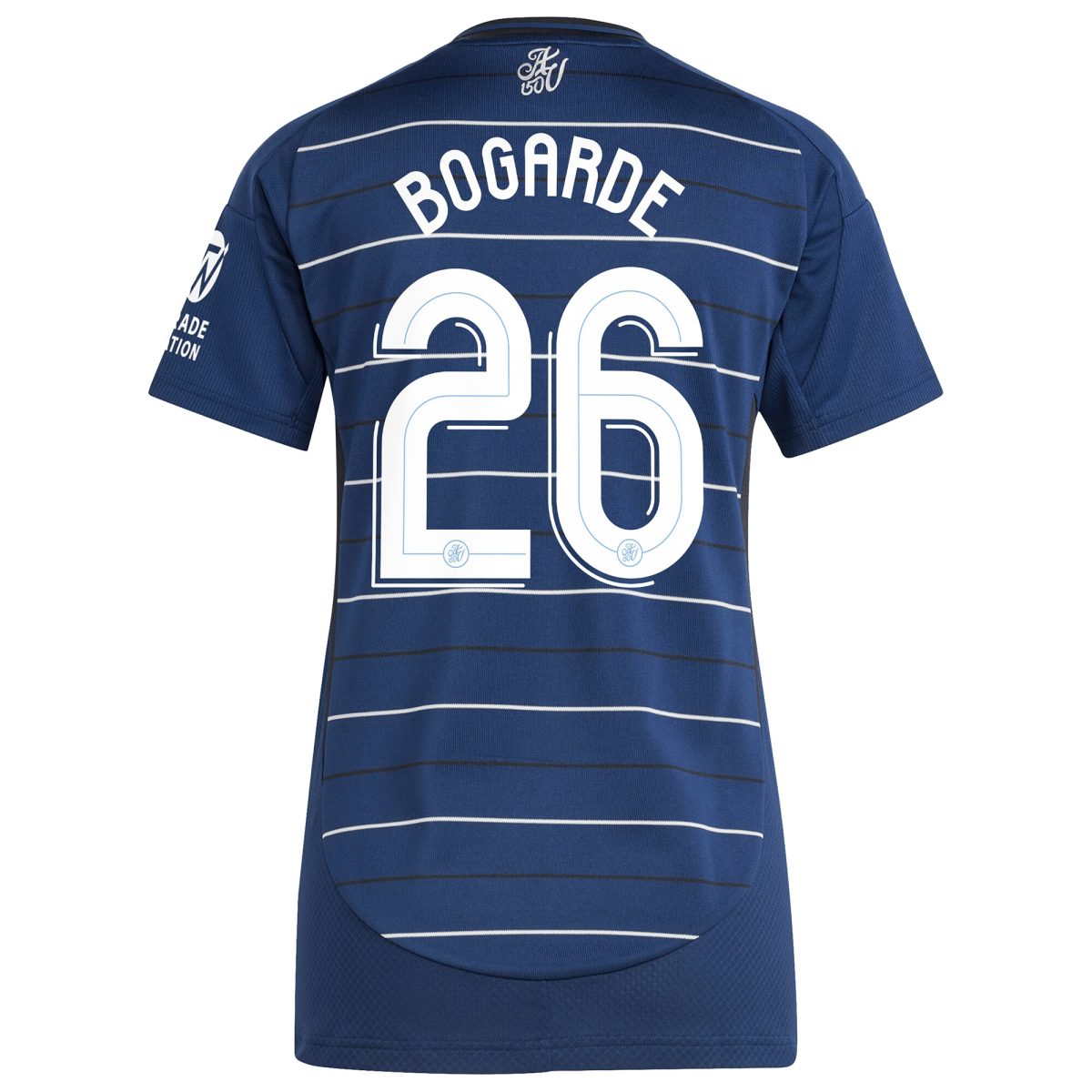 Aston Villa Jerseys - Official aston villa adidas third shirt 2024-25 – womens with bogarde 26 cup printing Collection for AVFC Fans