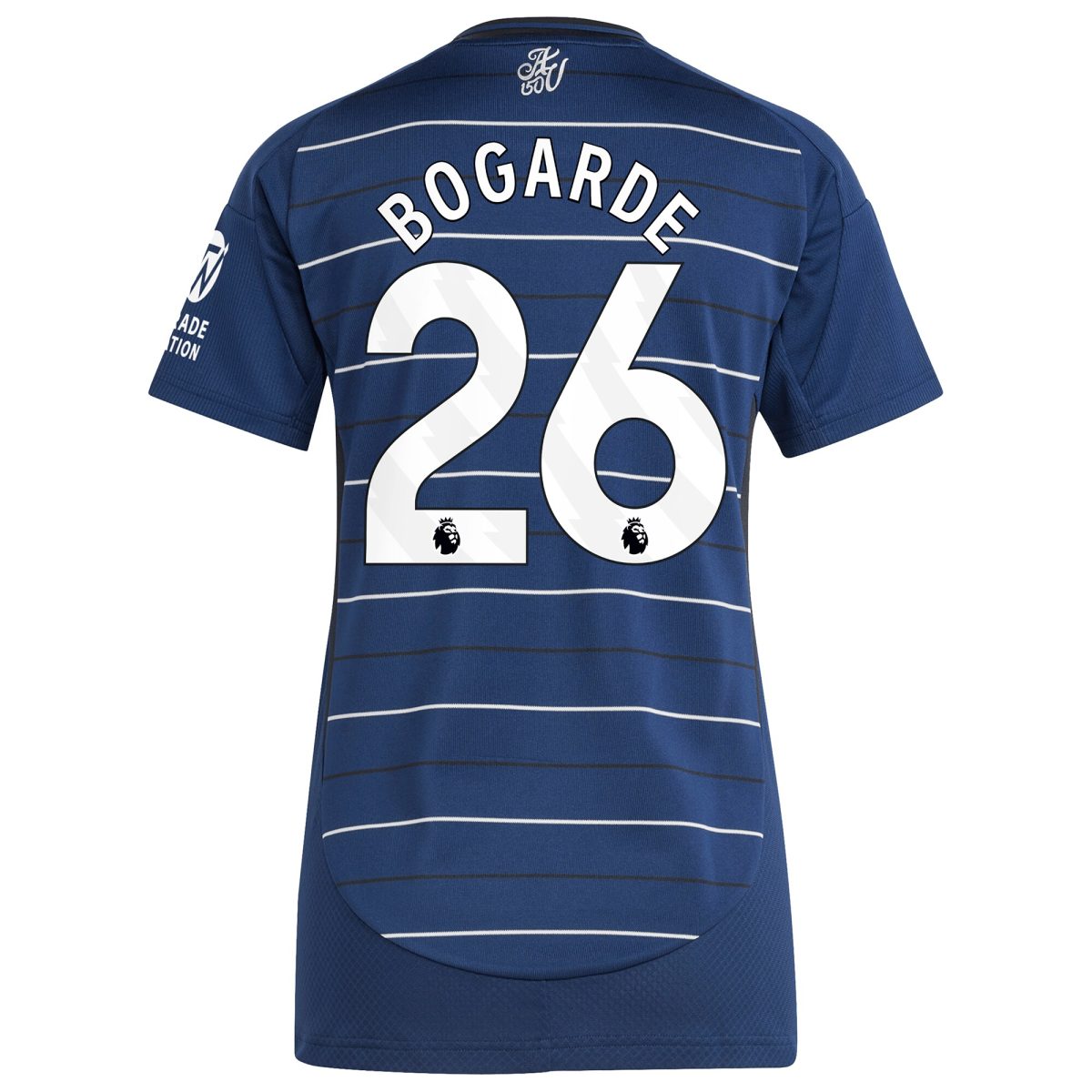 Aston Villa Jerseys - Official aston villa adidas third shirt 2024-25 – womens with bogarde 26 printing Collection for AVFC Fans