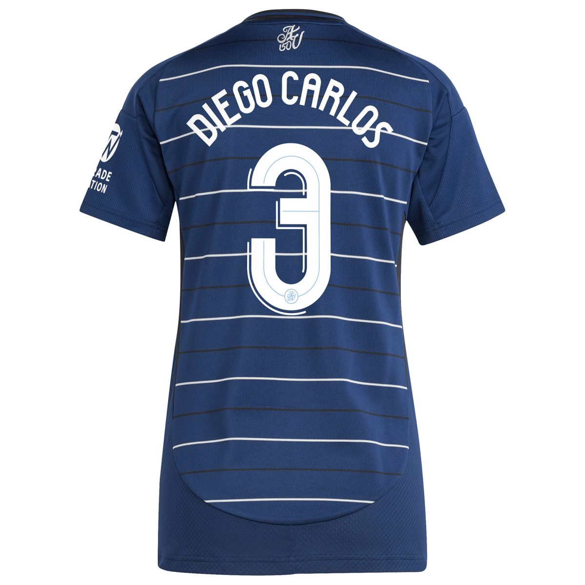 Aston Villa Jerseys - Official aston villa adidas third shirt 2024-25 – womens with diego carlos 3 cup printing Collection for AVFC Fans