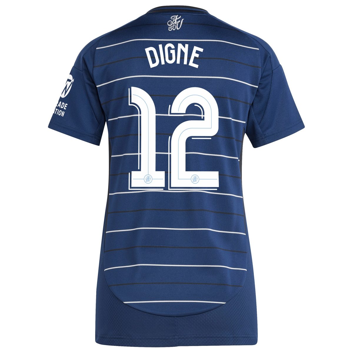 Aston Villa Jerseys - Official aston villa adidas third shirt 2024-25 – womens with digne 12 cup printing Collection for AVFC Fans