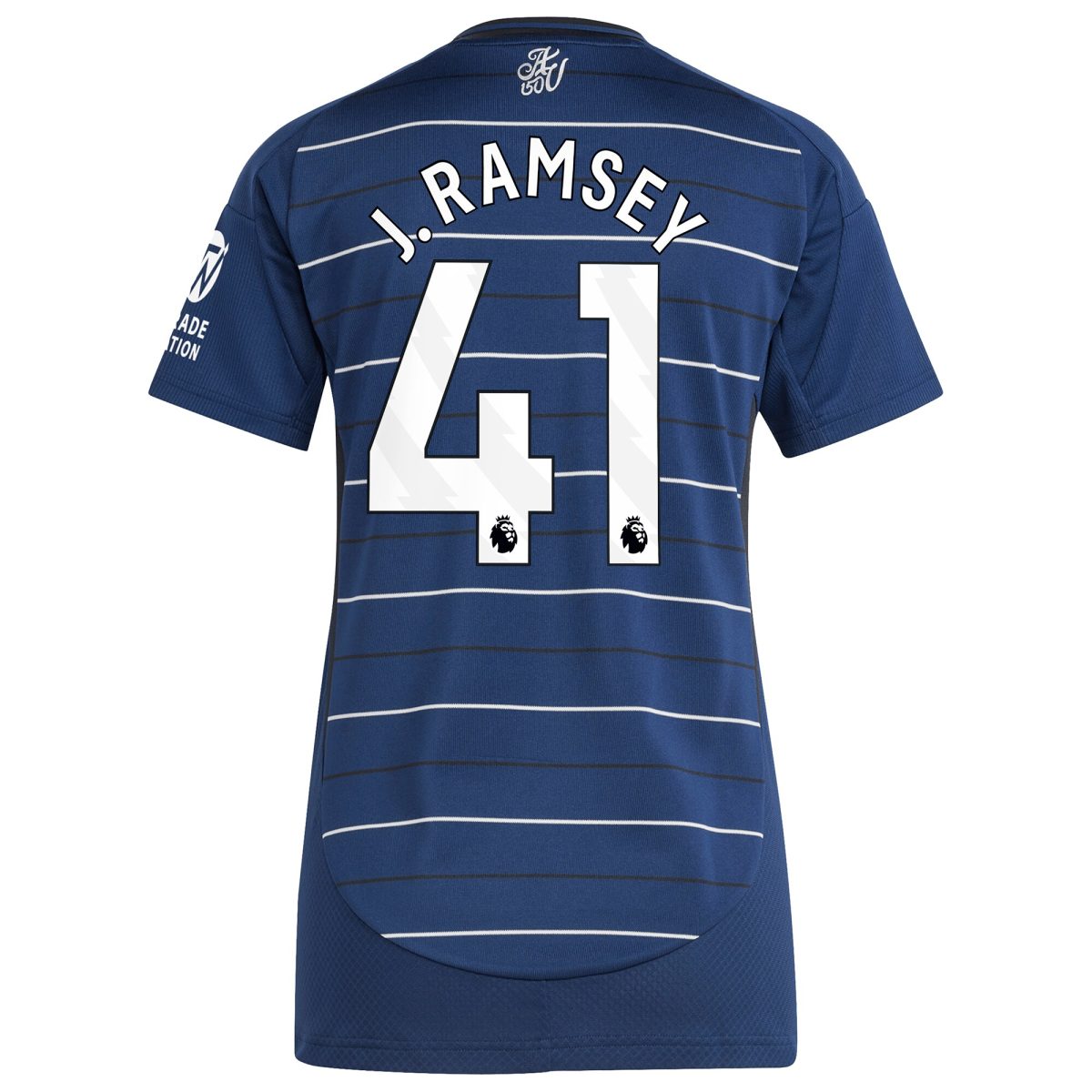 Aston Villa Jerseys - Official aston villa adidas third shirt 2024-25 – womens with j. ramsey 41 printing Collection for AVFC Fans