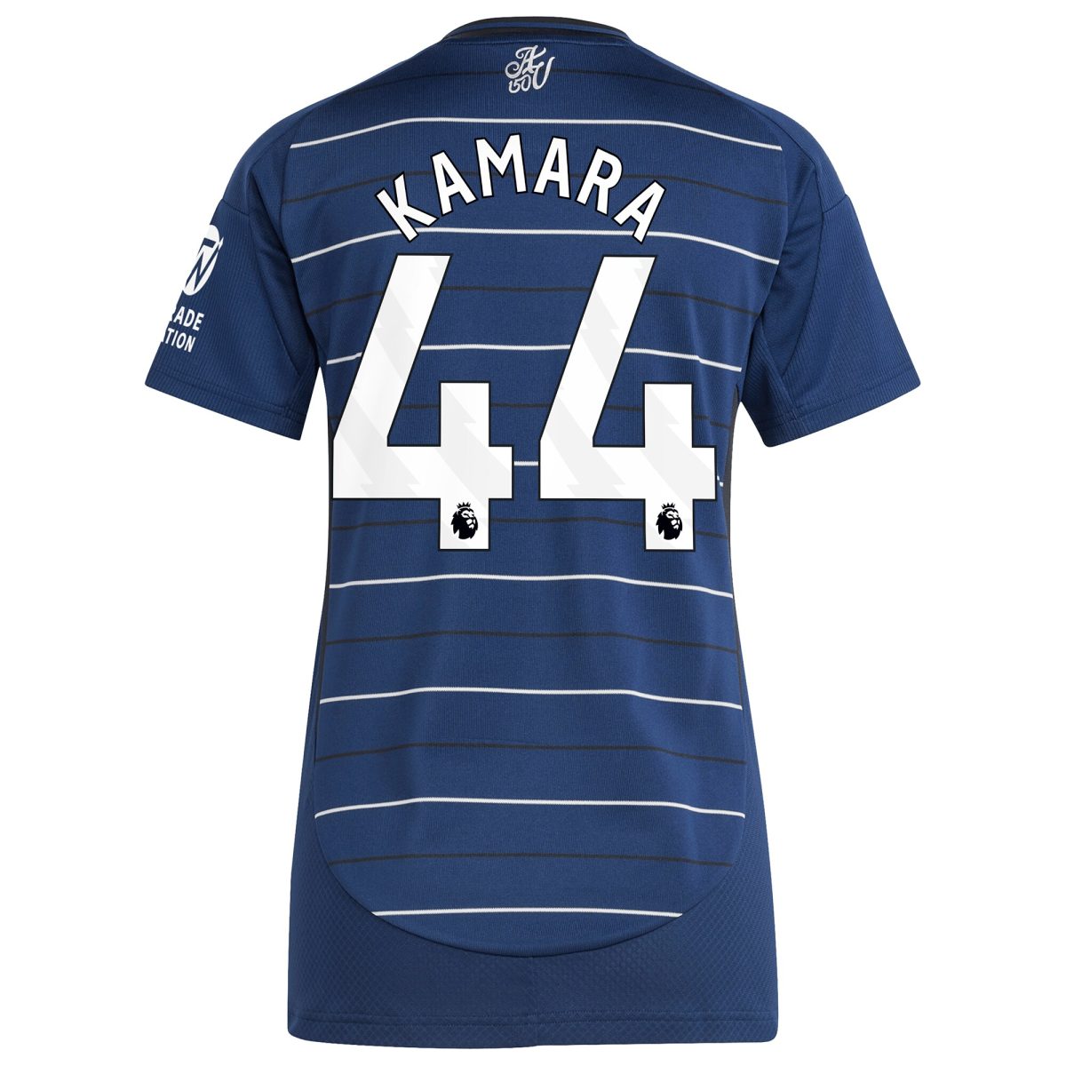 Aston Villa Jerseys - Official aston villa adidas third shirt 2024-25 – womens with kamara 44 printing Collection for AVFC Fans