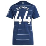 Aston Villa Jerseys - Official aston villa adidas third shirt 2024-25 – womens with kamara 44 printing Collection for AVFC Fans
