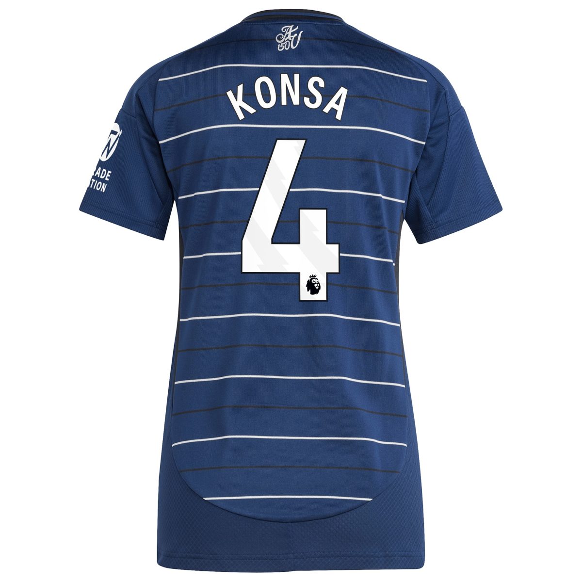 Aston Villa Jerseys - Official aston villa adidas third shirt 2024-25 – womens with konsa 4 printing Collection for AVFC Fans