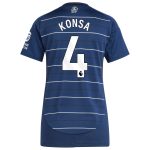 Aston Villa Jerseys - Official aston villa adidas third shirt 2024-25 – womens with konsa 4 printing Collection for AVFC Fans