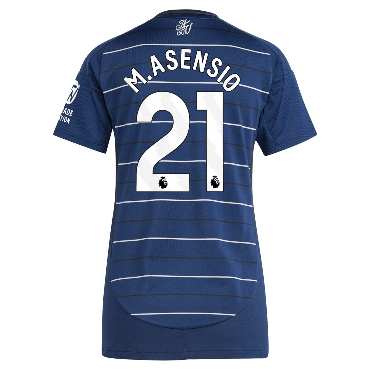 Aston Villa Jerseys - Official aston villa adidas third shirt 2024-25 – womens with m.asensio 21 printing Collection for AVFC Fans