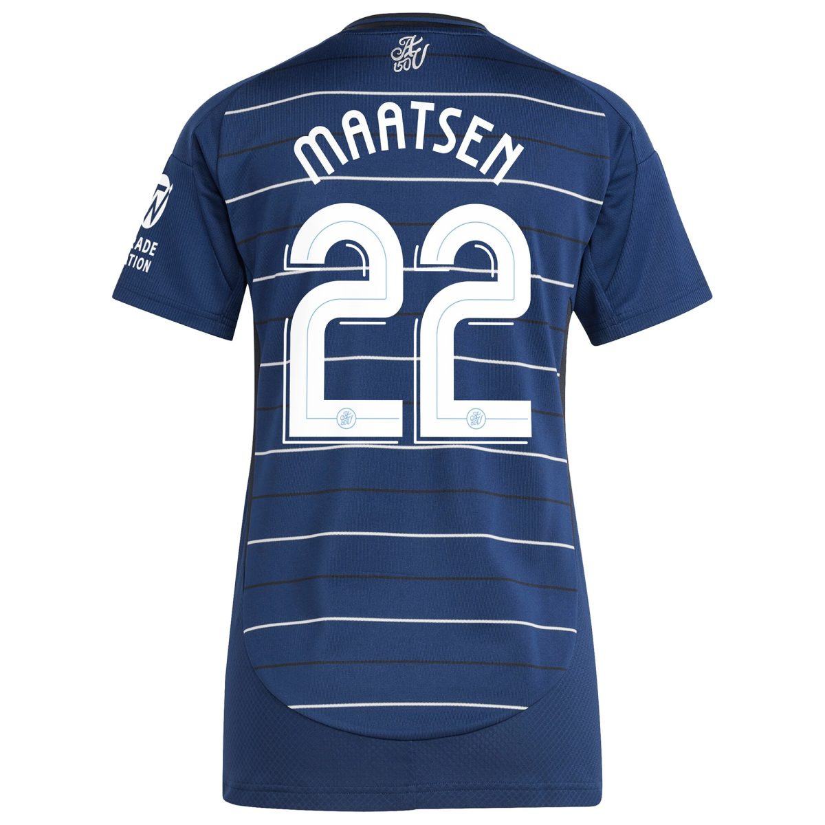 Aston Villa Jerseys - Official aston villa adidas third shirt 2024-25 – womens with maatsen 22 cup printing Collection for AVFC Fans