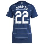Aston Villa Jerseys - Official aston villa adidas third shirt 2024-25 – womens with maatsen 22 cup printing Collection for AVFC Fans