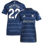 Aston Villa Jerseys - Official aston villa adidas third shirt 2024-25 – womens with maatsen 22 printing Collection for AVFC Fans